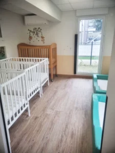 Espace repos de la crèche