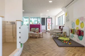 Salle principale de la micro crèche de Fontenay